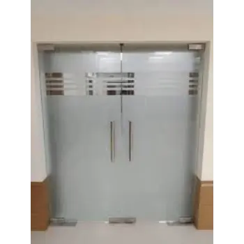 Attractive Design Tempered Glass Door